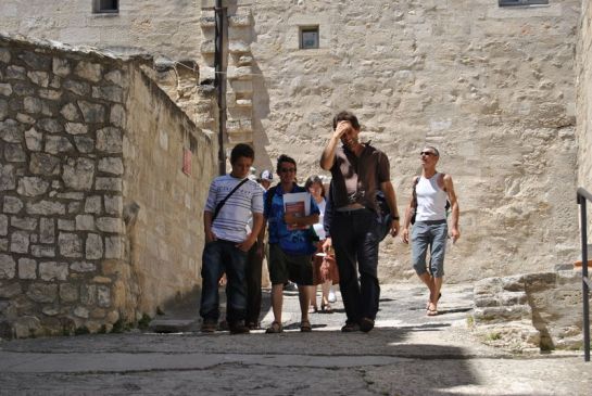 Eddy Pallaro, alla Chartreuse, durante il festival Théâtres du globe