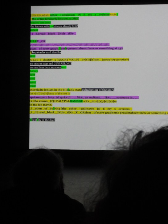 Reading Club al Jeu de Paume, Paris