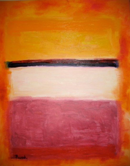 © Mark Rothko. Centro Branco. 1950